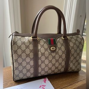 💕Vintage Gucci Boston Bag